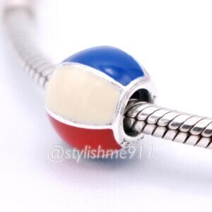 Authentic PANDORA Retired Beach Ball Charm - 791146ENMX